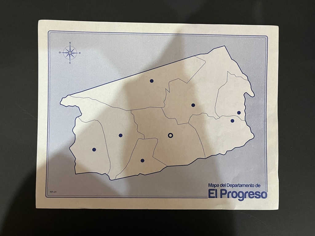 MAPA DE EL PROGRESO | Distribuidora los escudos